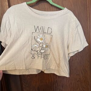 Cropped Wrangler tee